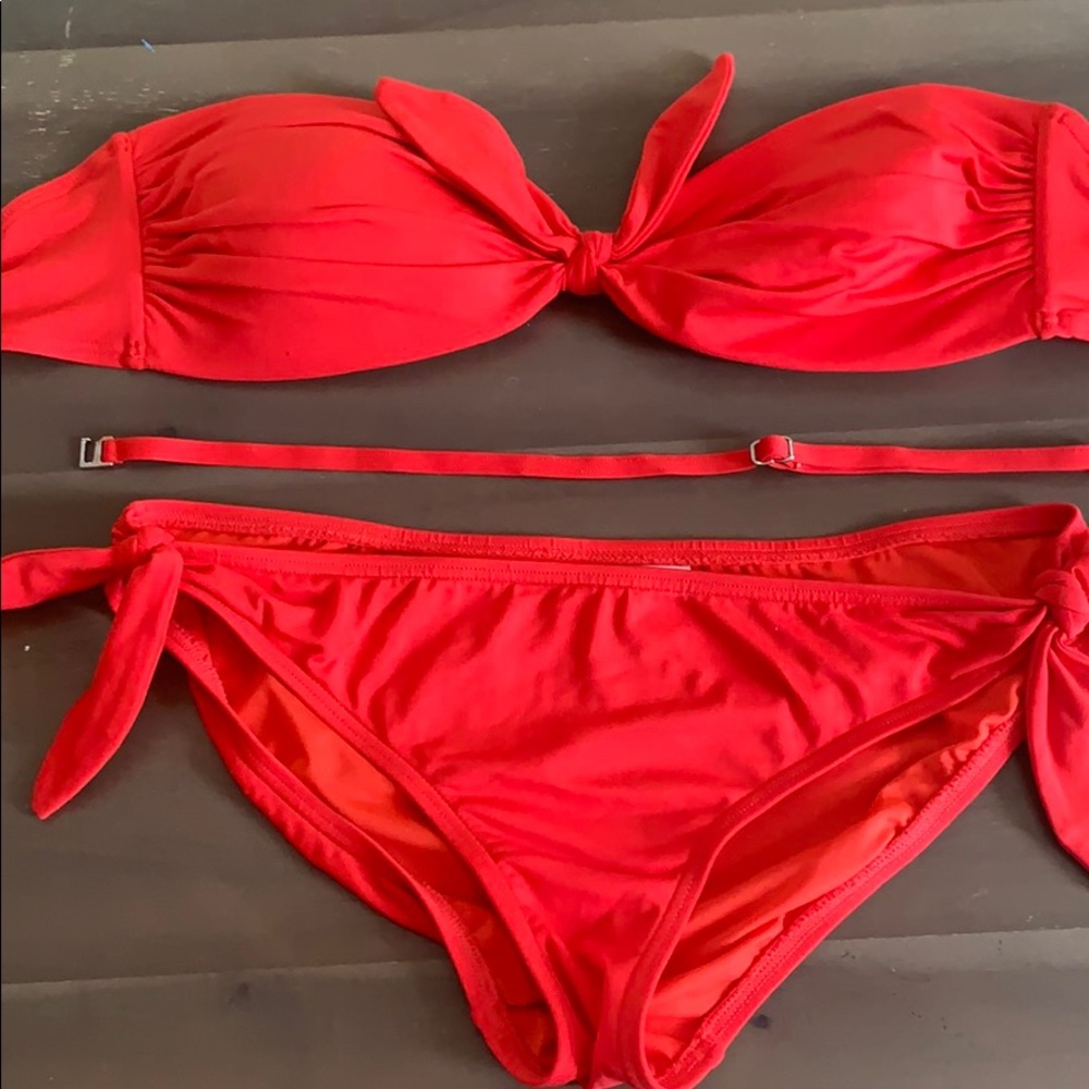 EUC Michael Kors Bandeau Bikini